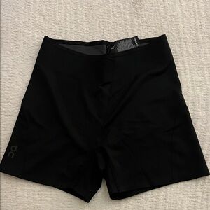 ON Running Black Race Tights Shorts Size S